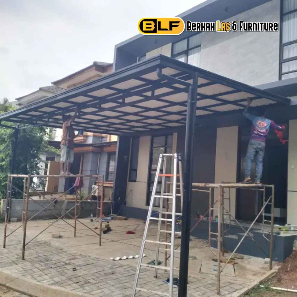 kanopi besi minimalis