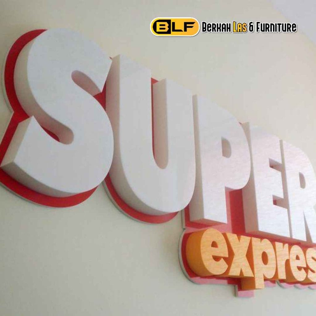 Jasa Huruf Timbul Terdekat Lampung: Harga Murah, Hasil Mewah!