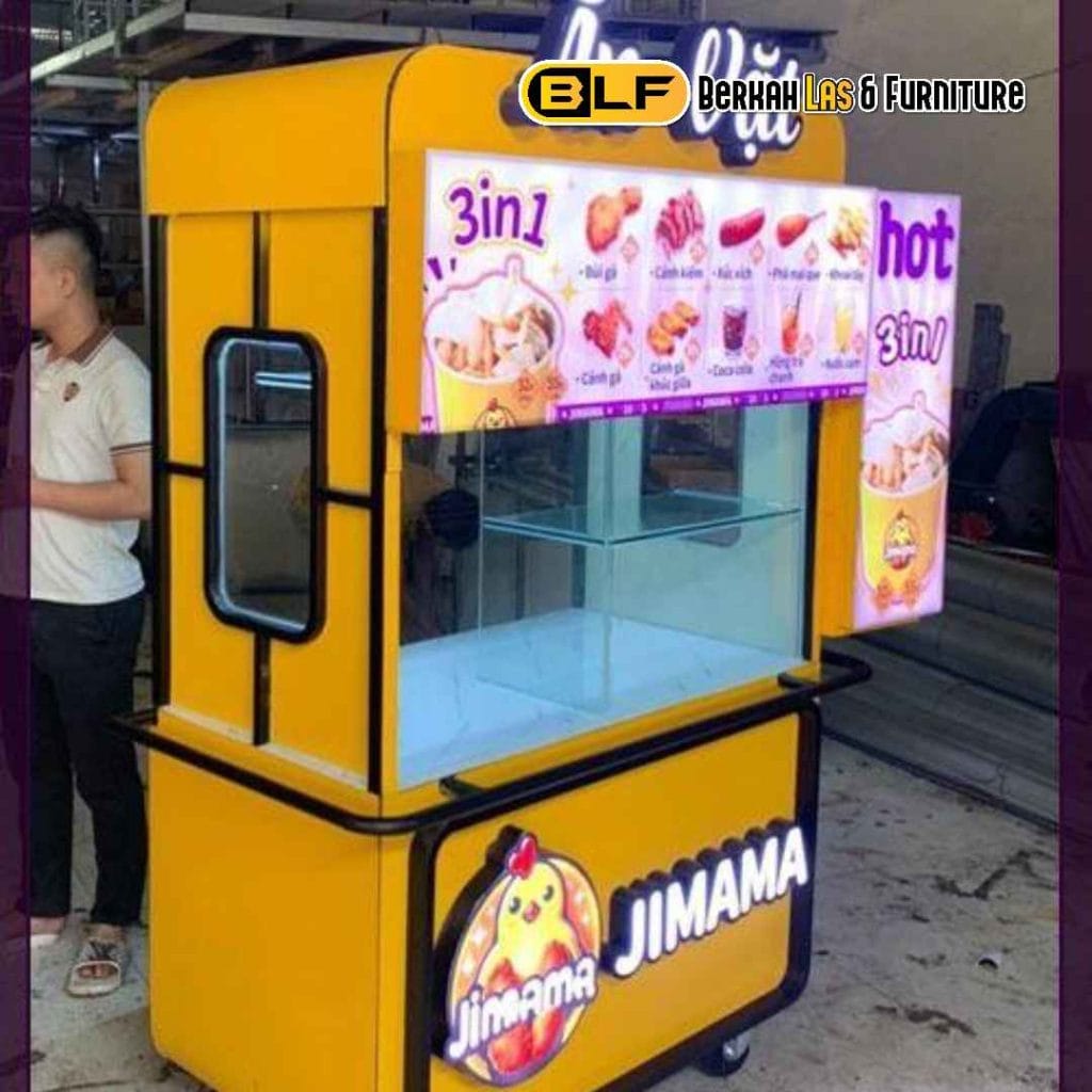 Jual Gerobak Unik untuk Jualan di Metro Lampung