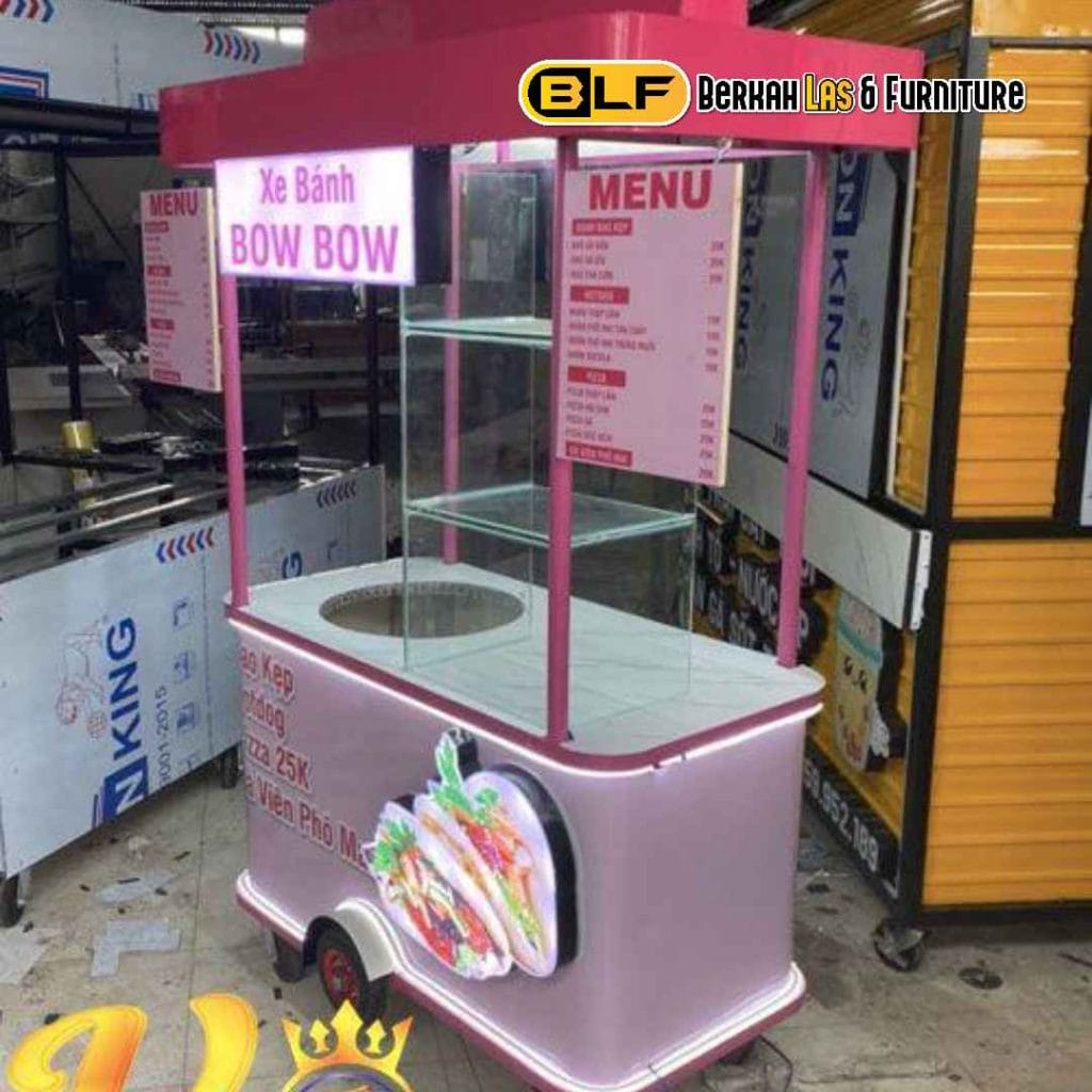 Jual Gerobak Unik untuk Jualan di Metro Lampung