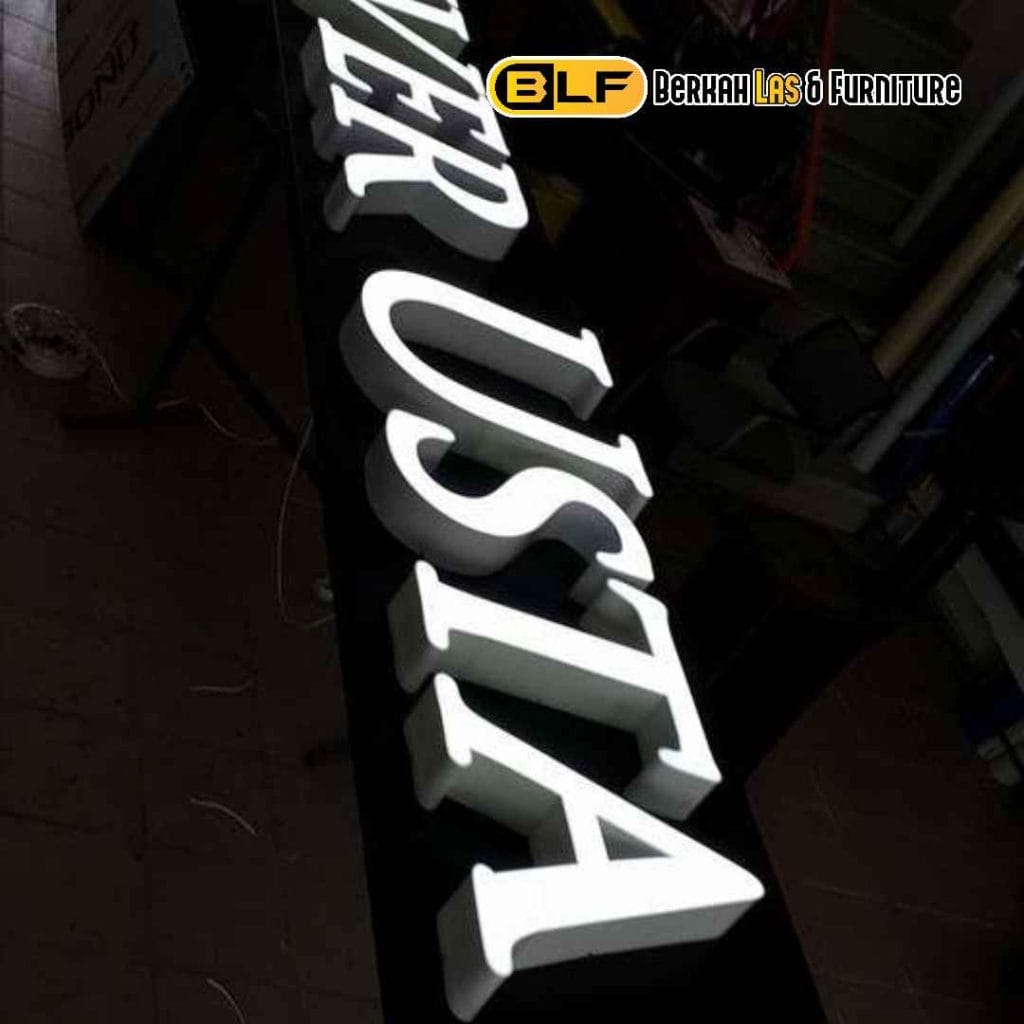 Jasa Huruf Timbul Terdekat di Lampung