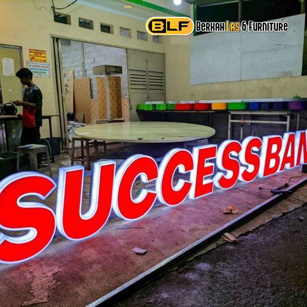 Jasa Huruf Timbul Terdekat di Lampung