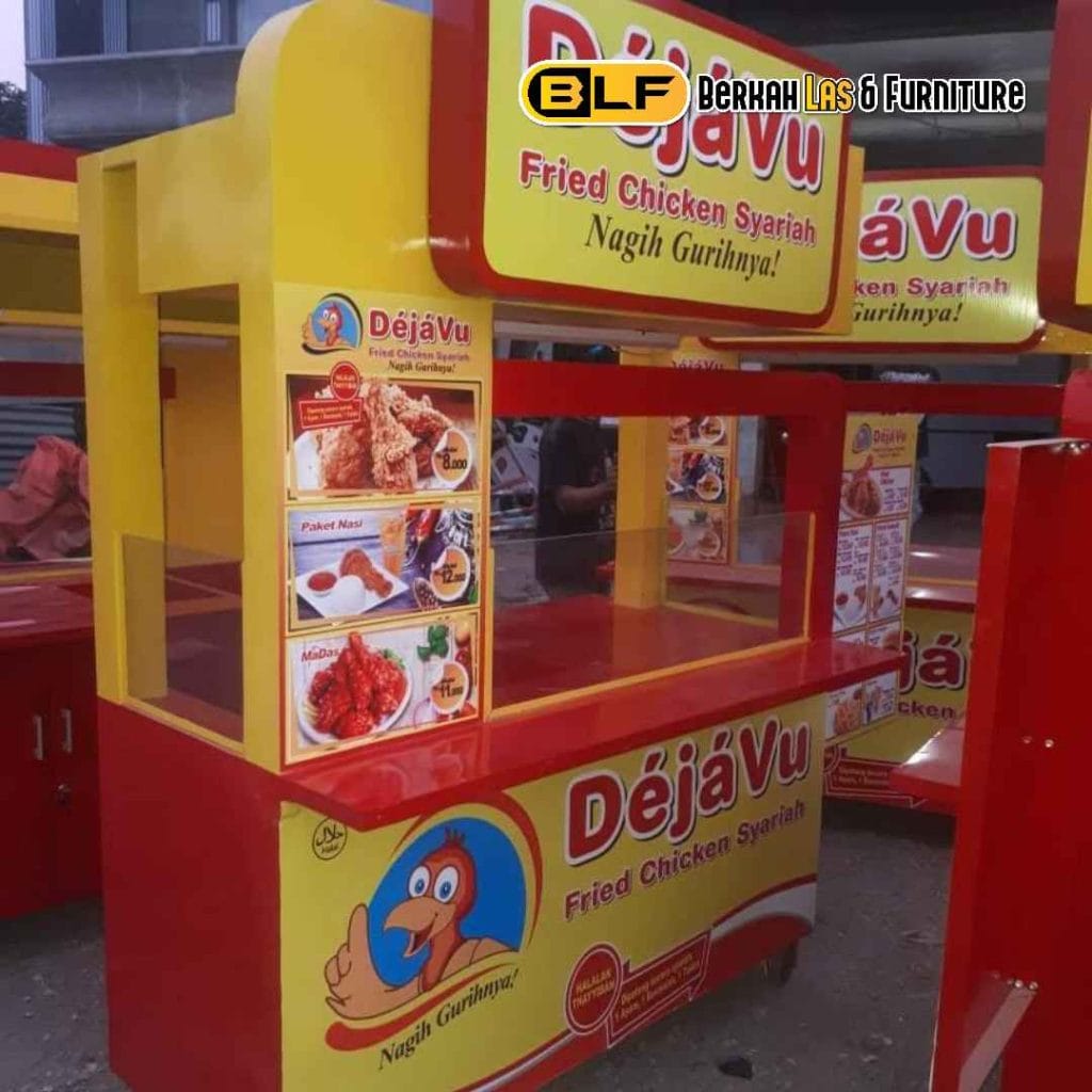 Harga Gerobak Jualan Kekinian: Metro Jaya Las