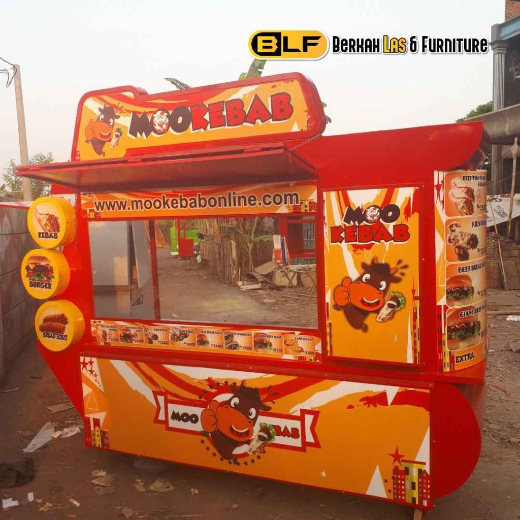 Toko Jual Gerobak Besi Unik Kualitas Terbaik di Lampung-