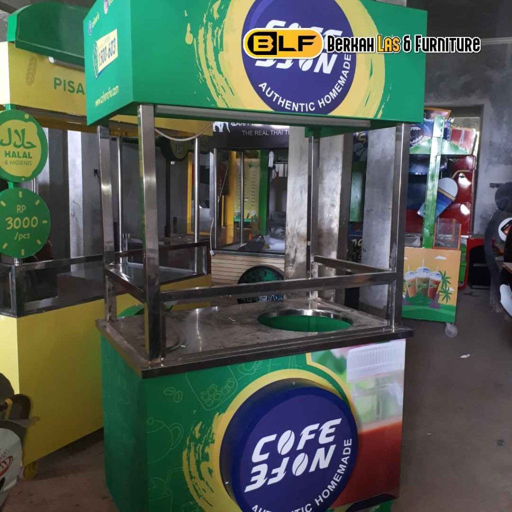 Jual Gerobak Unik untuk Jualan di Metro Lampung