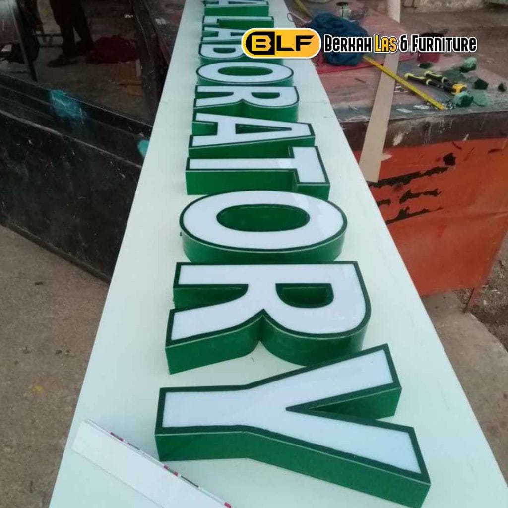 Jasa Huruf Timbul Bandar Lampung