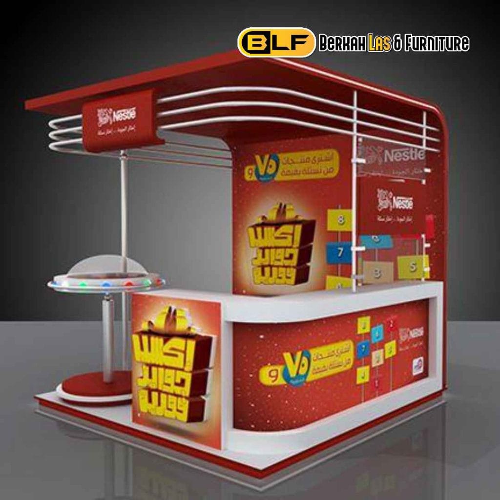 Jasa bikin stand jualan di Mall Lampung