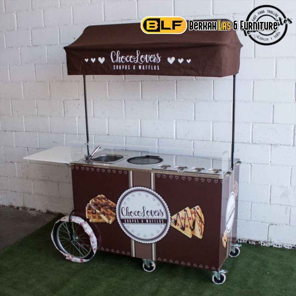 Gerobak Minuman Unik di Metro Lampung